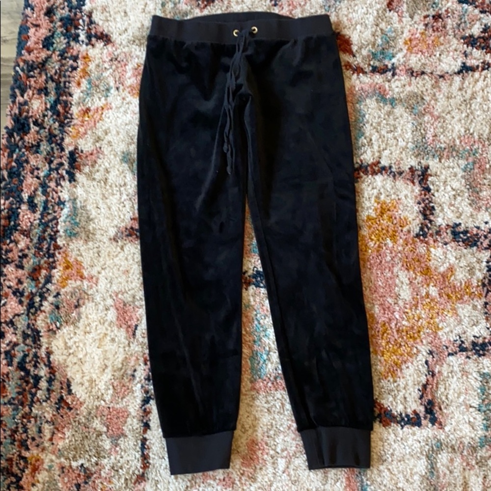 Juicy Couture Back Label Velour Sweat Pants